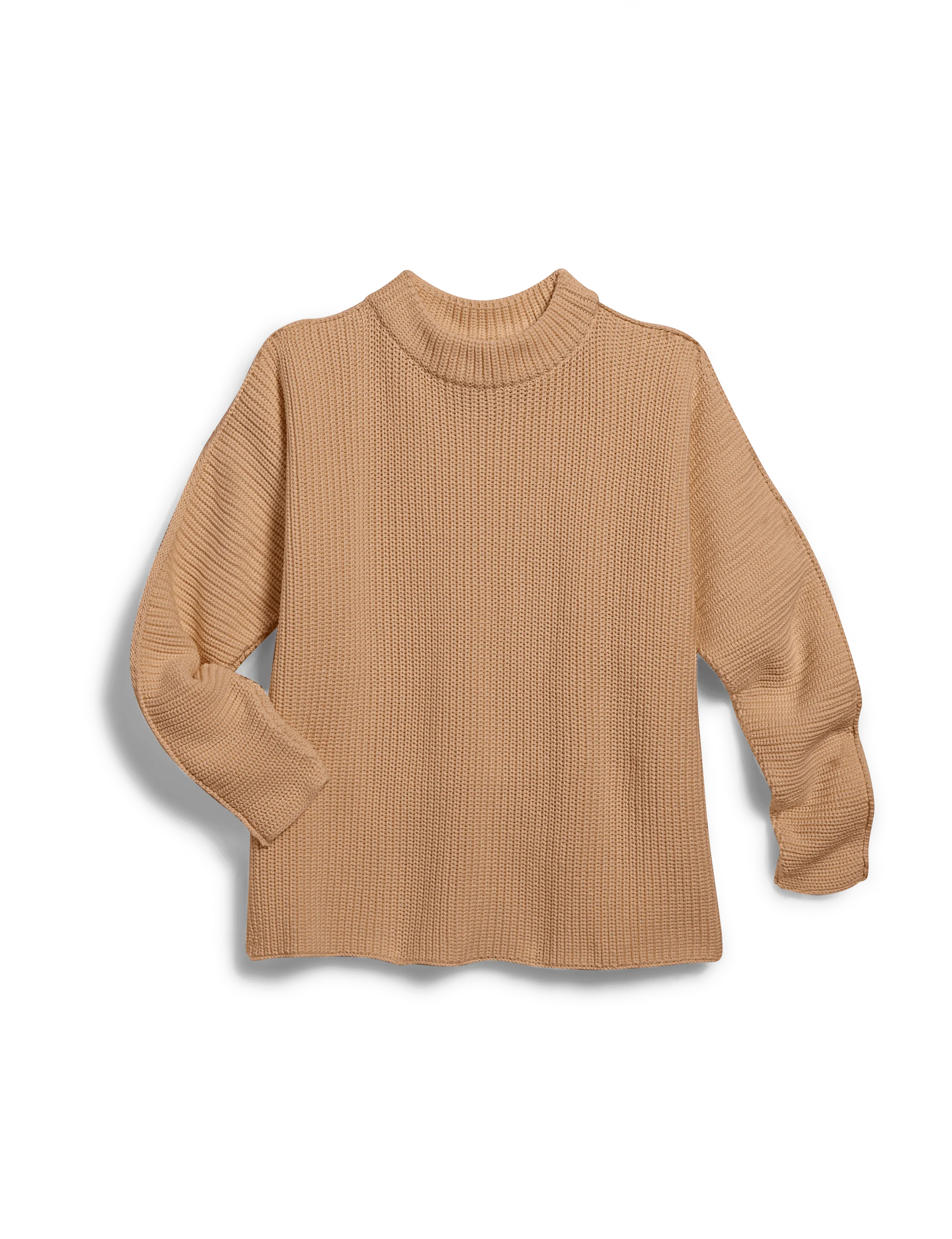MONTECITO SWEATER Camel, Pure Italian Cotton