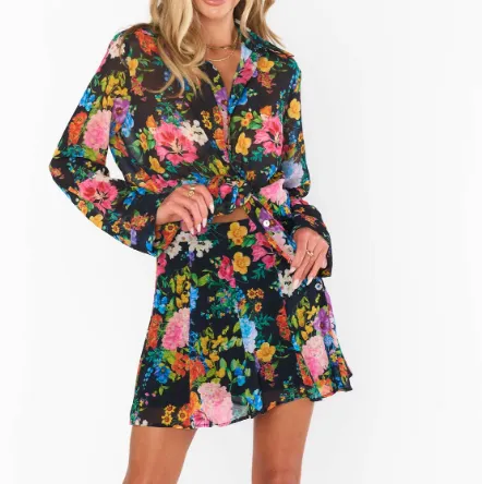 MUMU Skater Mini Skirt