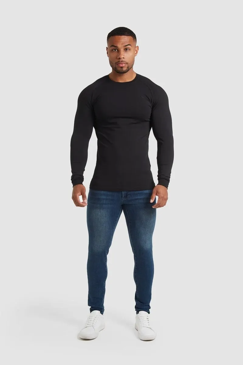 Muscle Fit T-Shirt in Black
