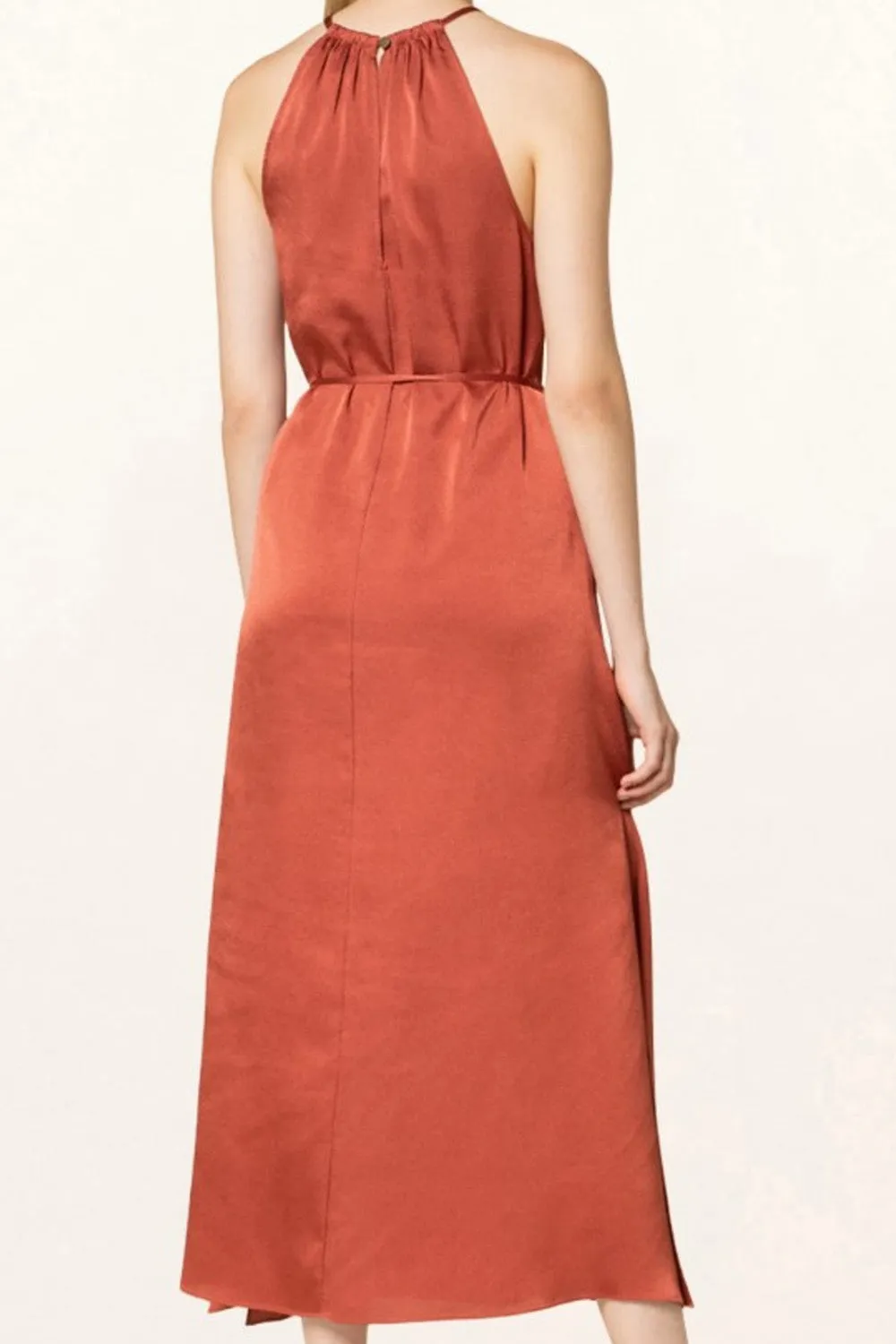 Natural Orange Dress