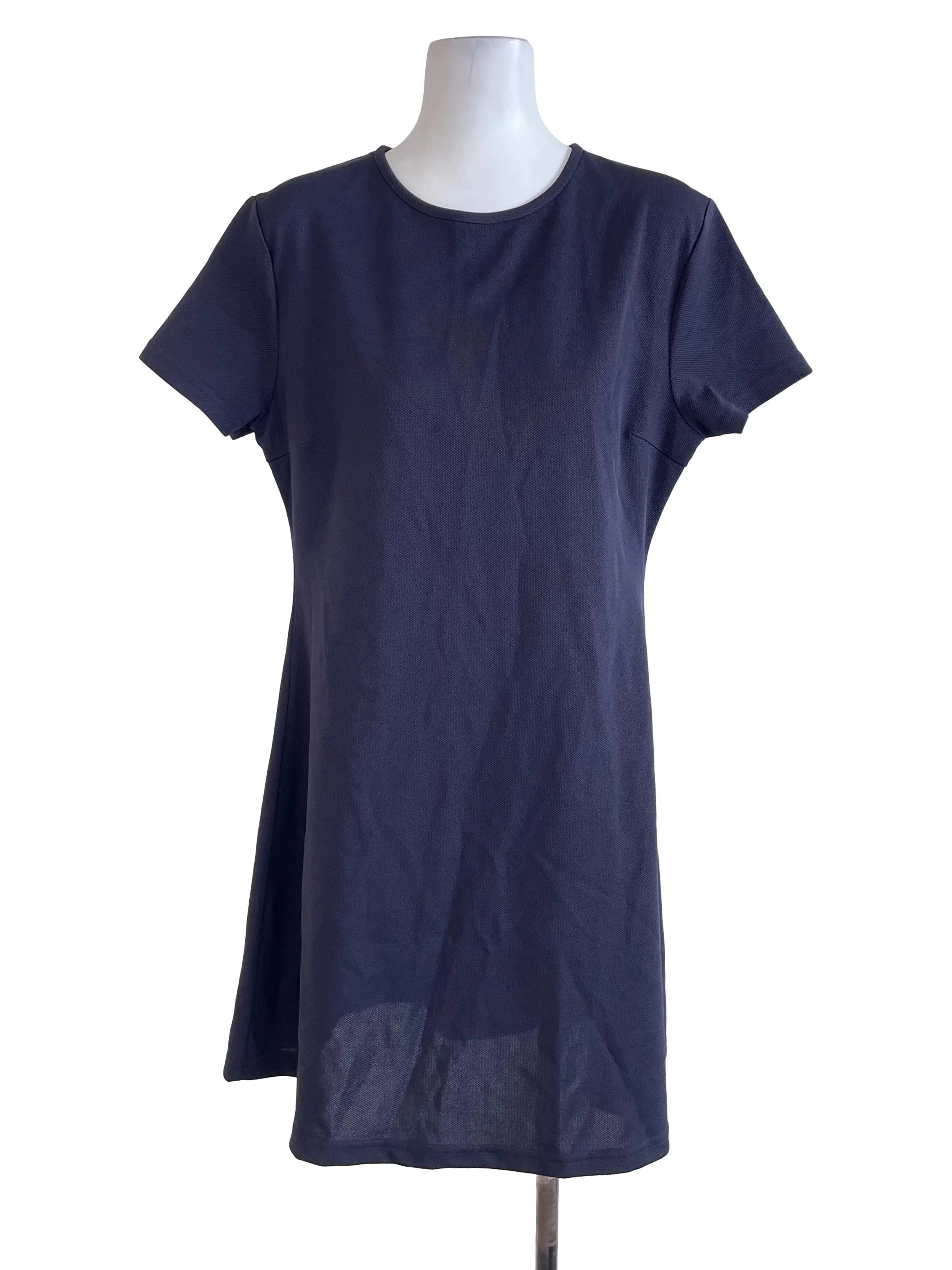 Navy Blue T-Shirt Dress