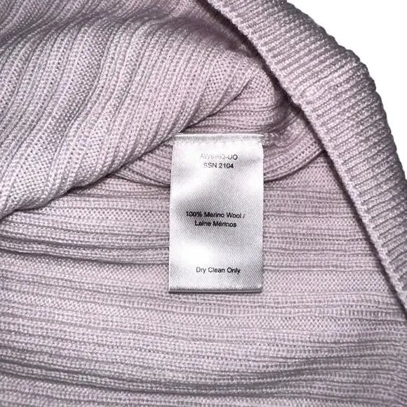 NEW ATM Anthony Thomas Melillo Merino Wool Ribbed Mini Skirt SMALL