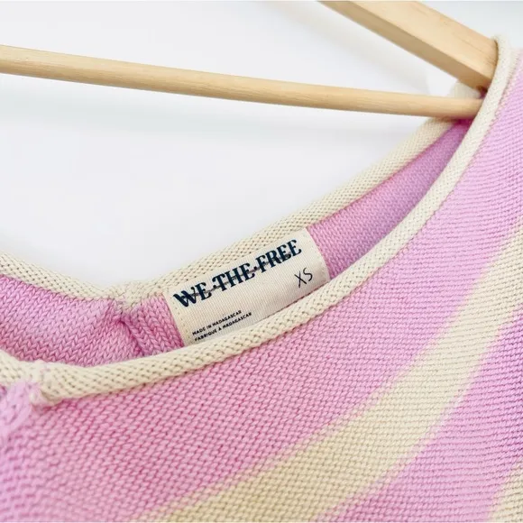 NWOT Free People Crossroads Pullover Knit Sweater Size XS
