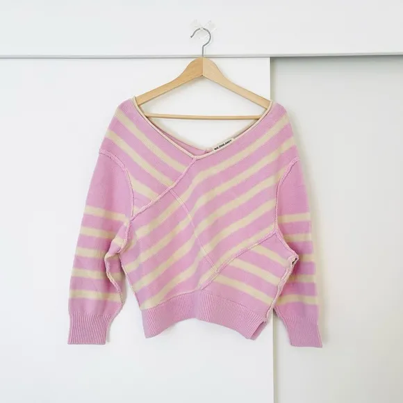 NWOT Free People Crossroads Pullover Knit Sweater Size XS