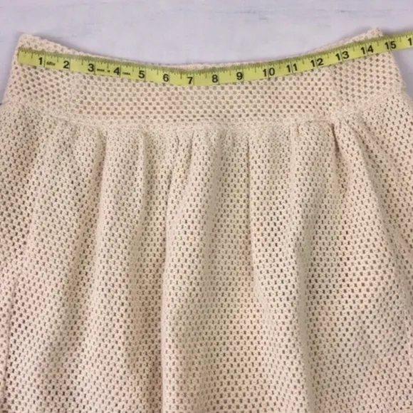 NWT Zara Crochet Boho Mini Skirt