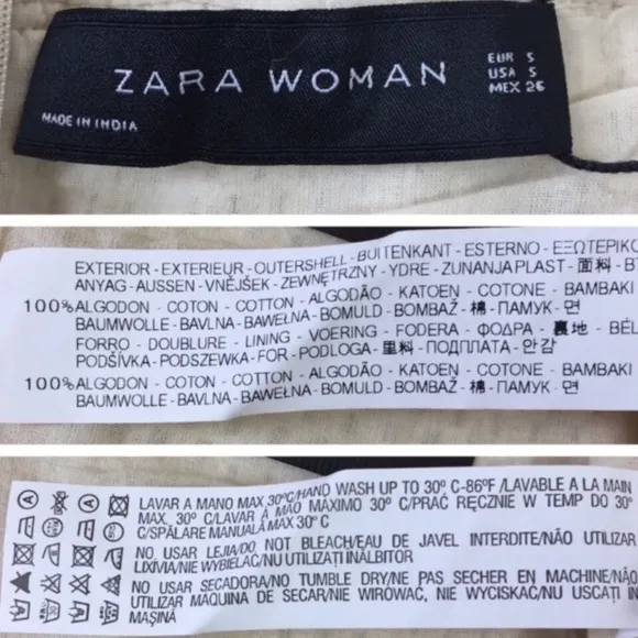 NWT Zara Crochet Boho Mini Skirt