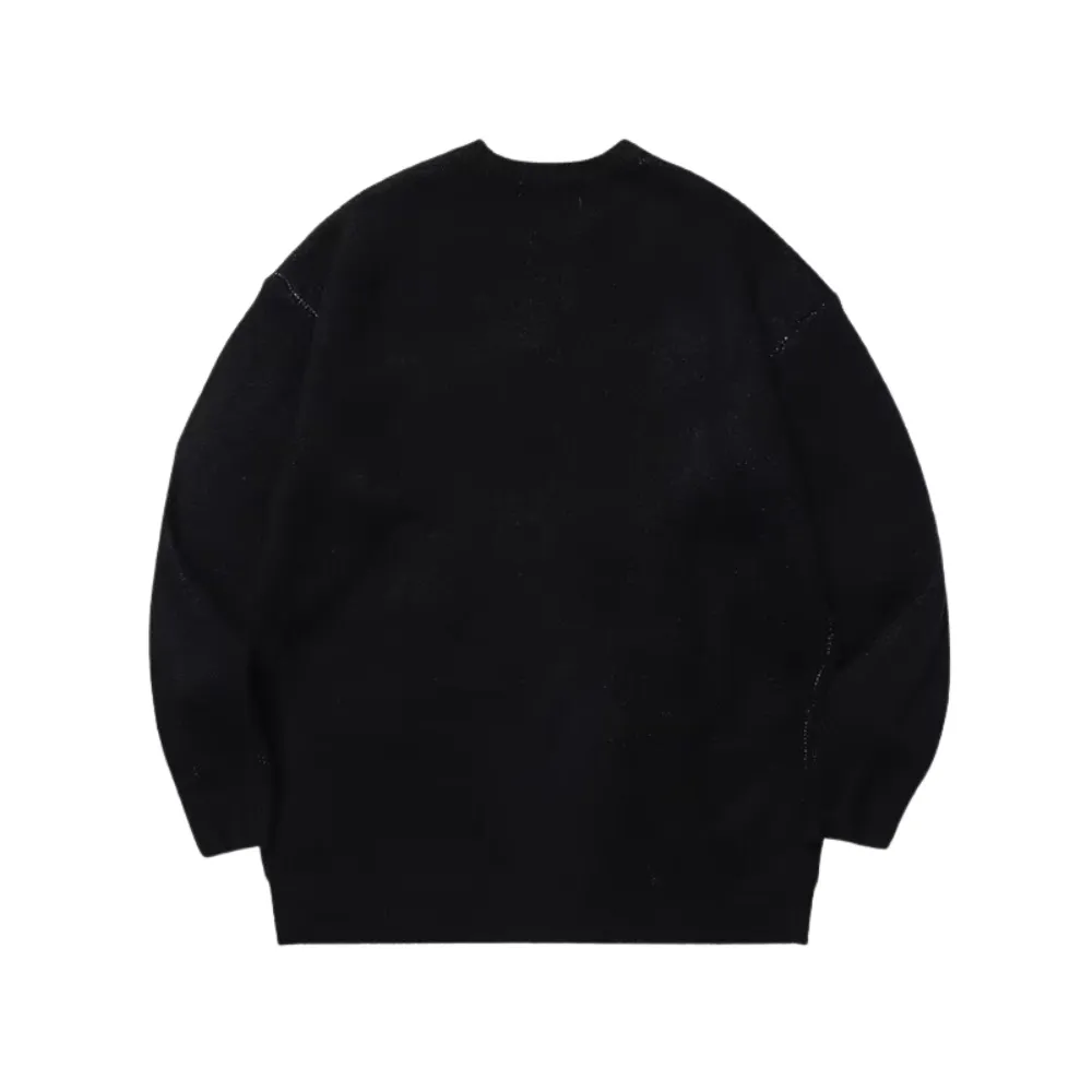 OOC' High Street Vintage Jacquard Spider Knit Sweater