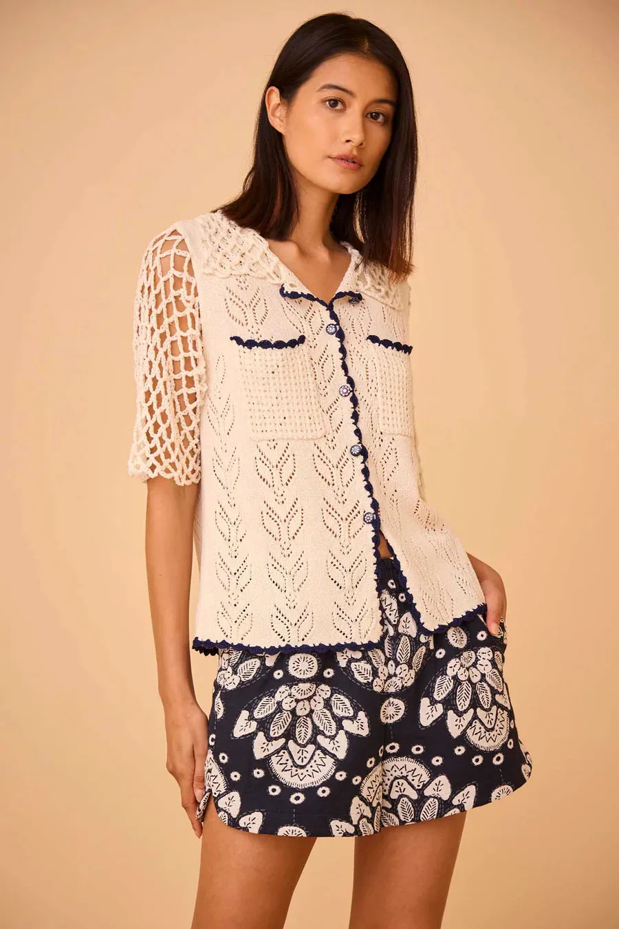 OPHELIA SWEATER - CREAM
