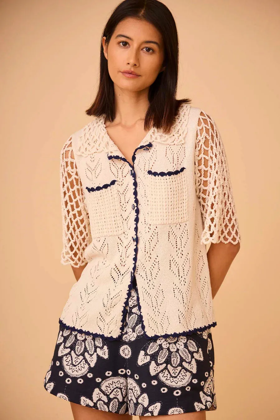 OPHELIA SWEATER - CREAM