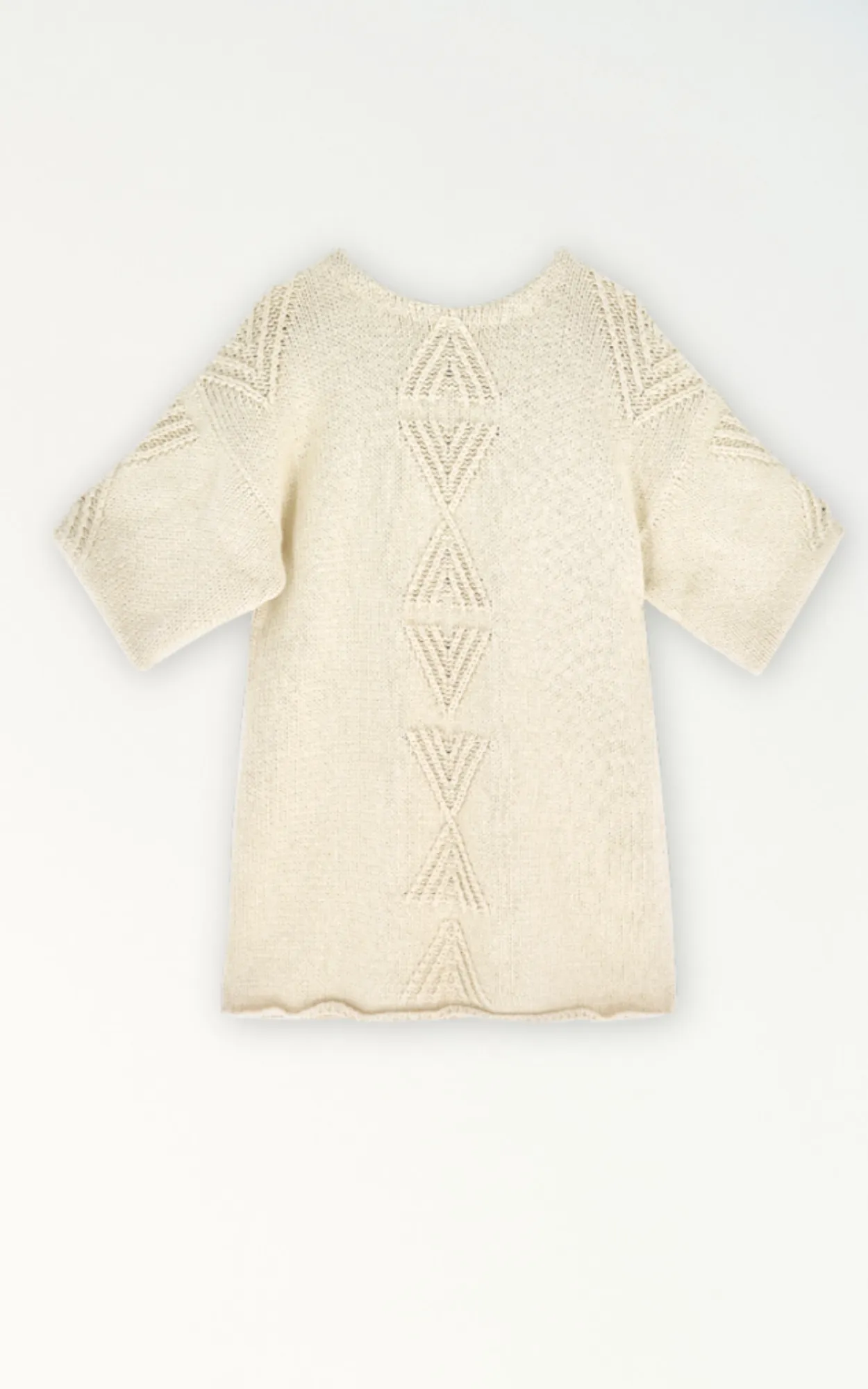 Osaka Short Dress in Bone