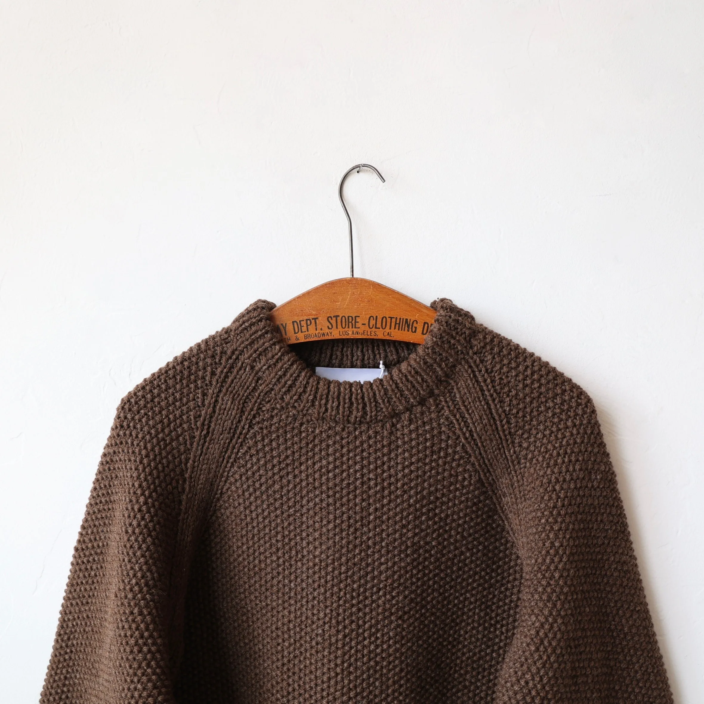 Ound Hand Knit Roble Pullover - Earth