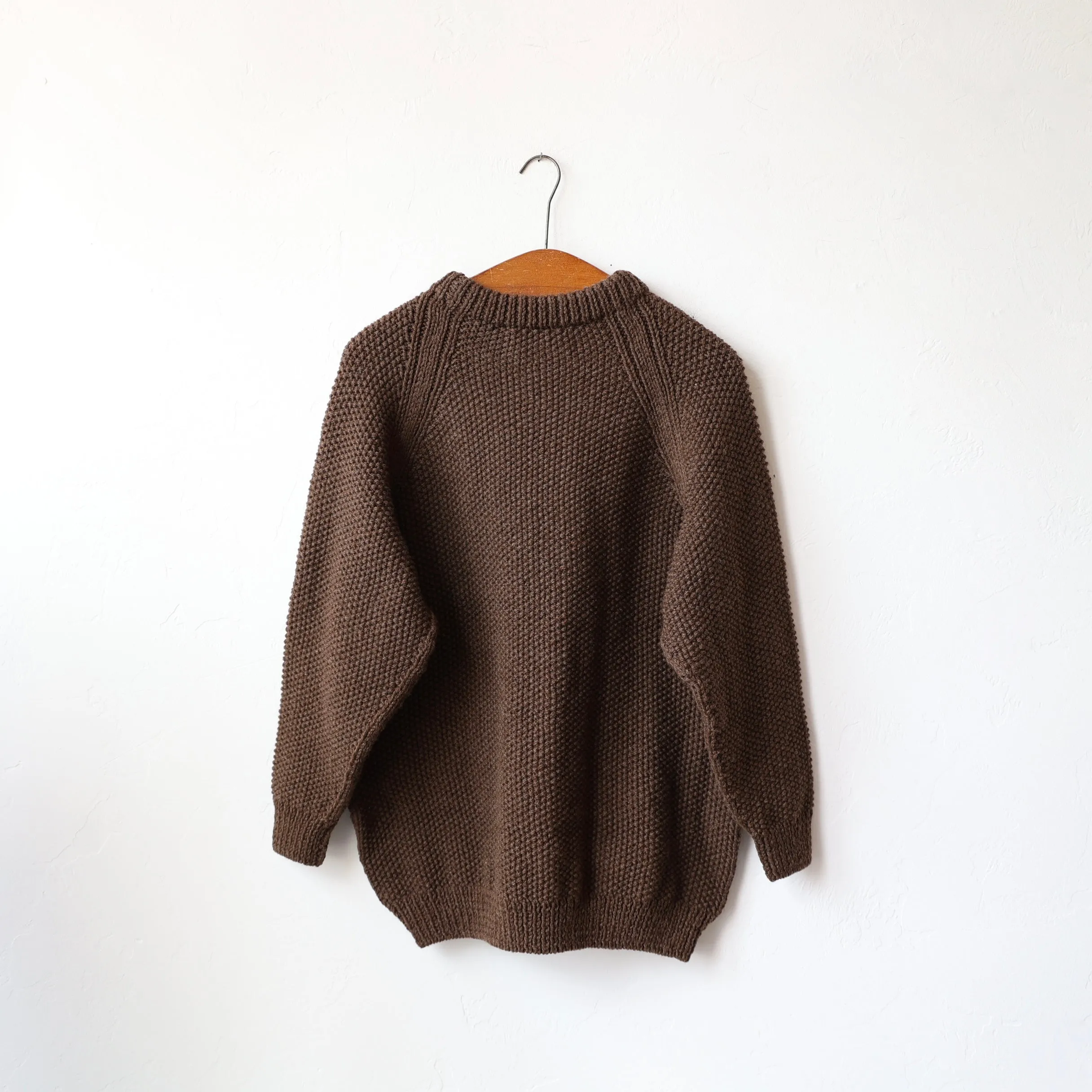 Ound Hand Knit Roble Pullover - Earth