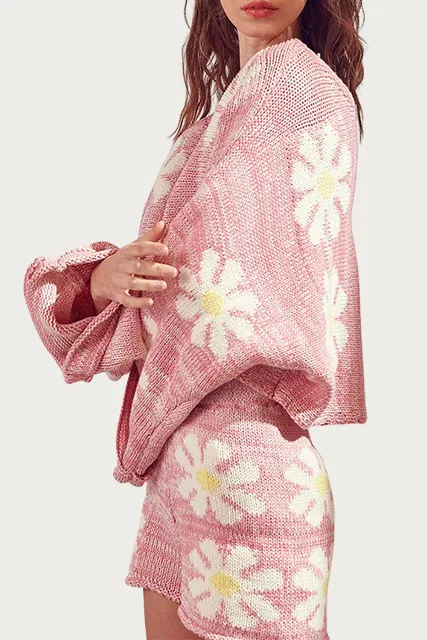 OVERSIZED RETRO COTTON-BLEND SWEATER
