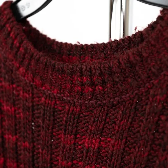 Parker Caims wool blend sweater size