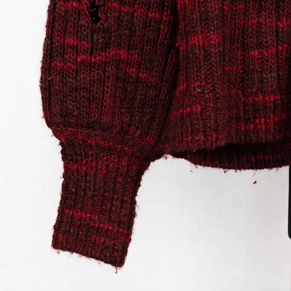 Parker Caims wool blend sweater size