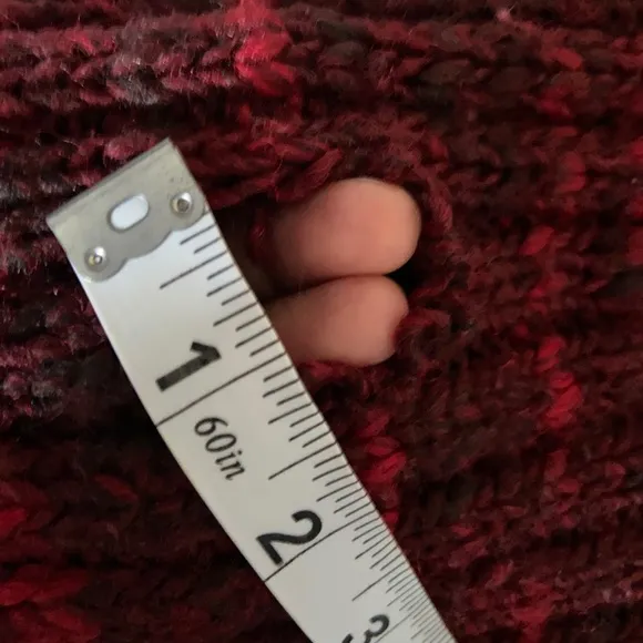 Parker Caims wool blend sweater size