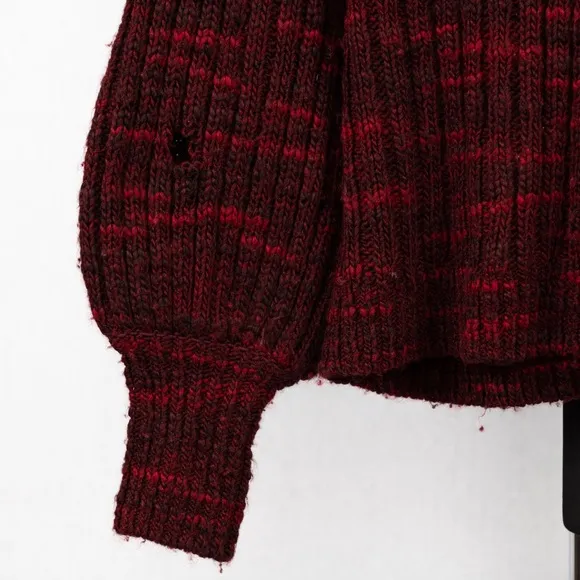 Parker Caims wool blend sweater size