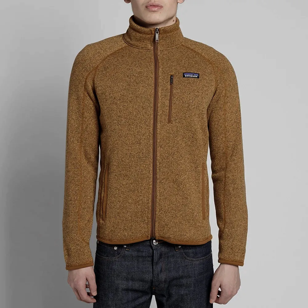 Patagonia Better Sweater Zip Fleece Jacket - Mulch Brown