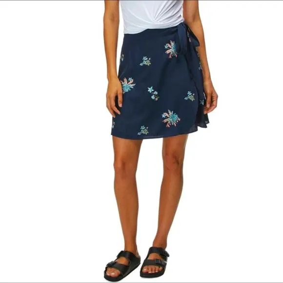 Patagonia June Lake Skirt - SASSAFRAS/ NEW NAVY
