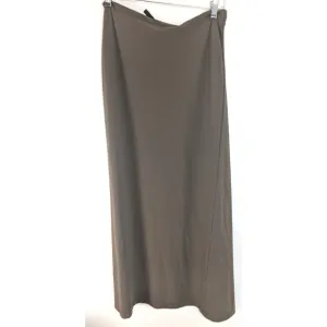 Peter O. Mahler Wrap Brown Lagenlook Maxi Skirt Size 1 Made in EU