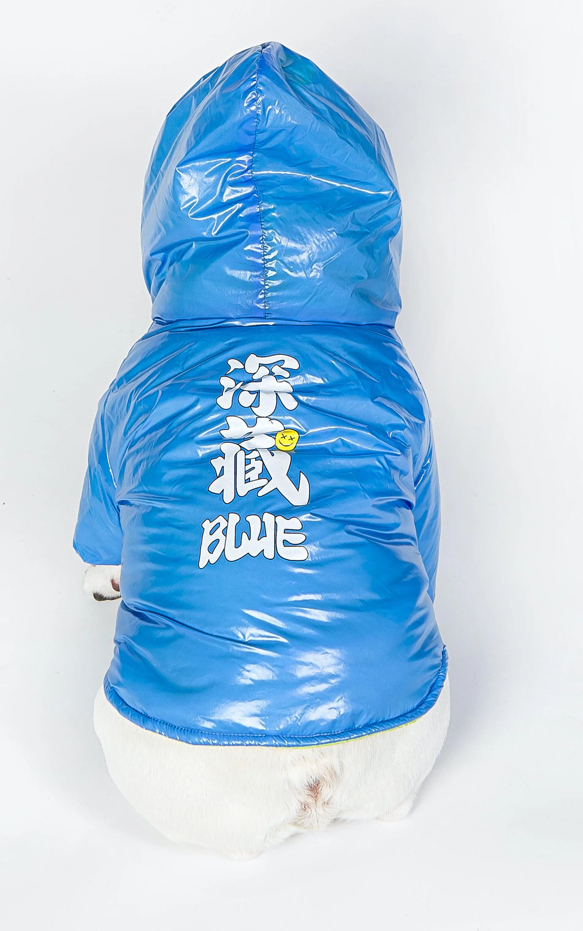 Pets Deep Blue Cotton-Padded Coat