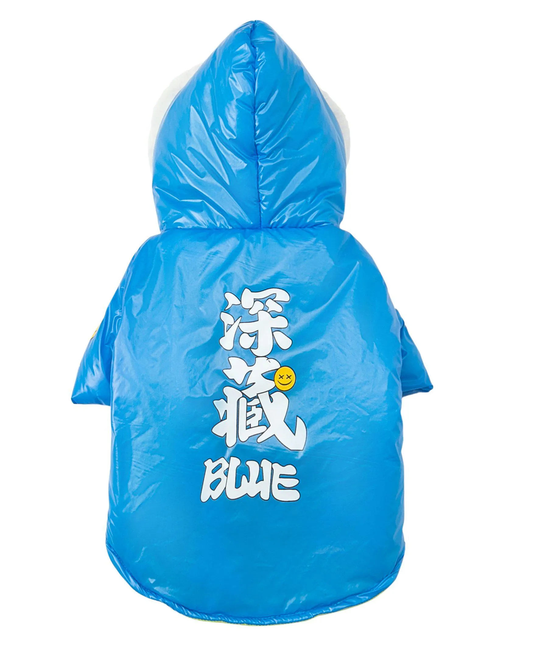 Pets Deep Blue Cotton-Padded Coat