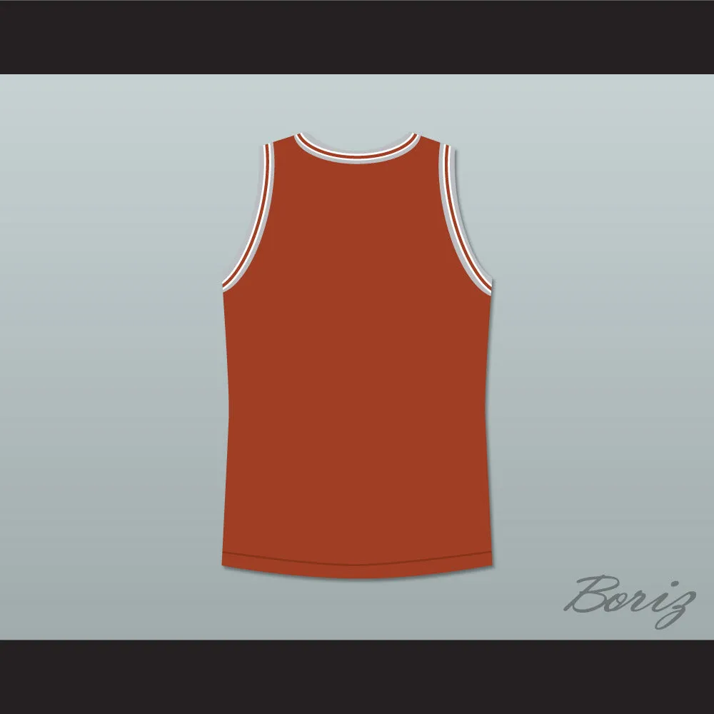 Philip Seymour Hoffman Sandy Lyle Along Came Polly Dark Orange Basketball Plain Jersey