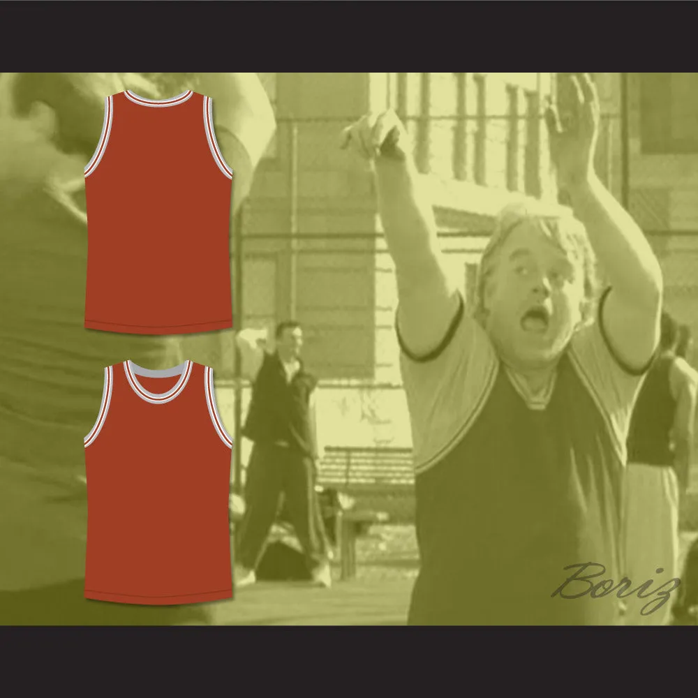 Philip Seymour Hoffman Sandy Lyle Along Came Polly Dark Orange Basketball Plain Jersey