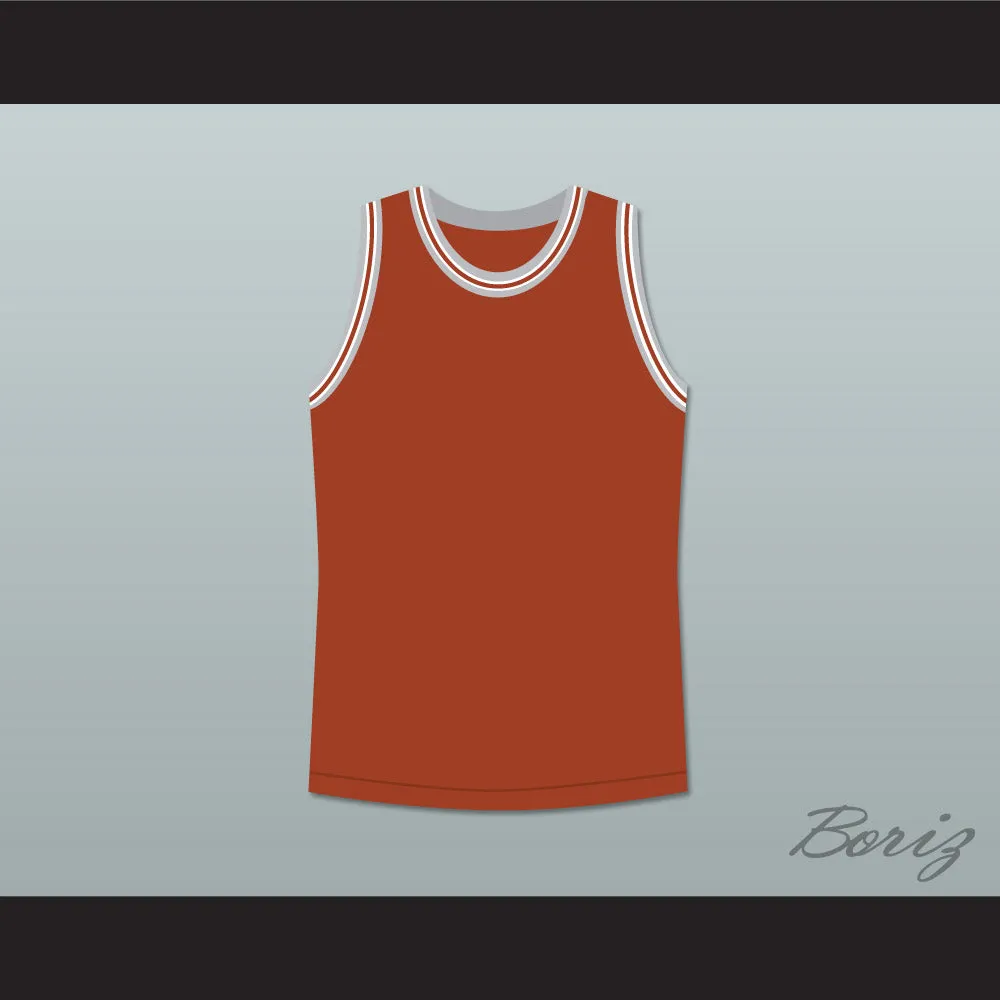 Philip Seymour Hoffman Sandy Lyle Along Came Polly Dark Orange Basketball Plain Jersey