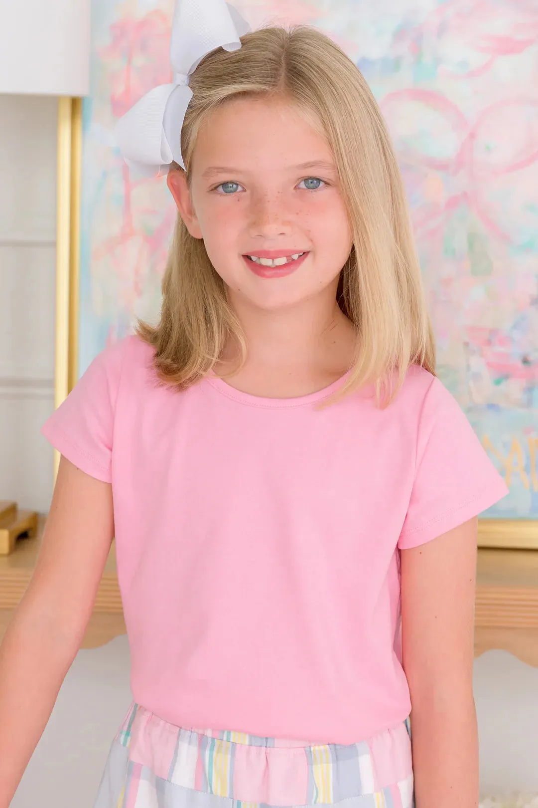 Plain Jayne Play Shirt, Hamptons Hot Pink