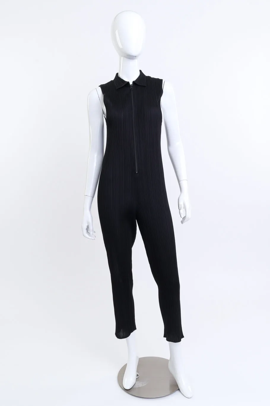 Plissé Pleated Jumpsuit