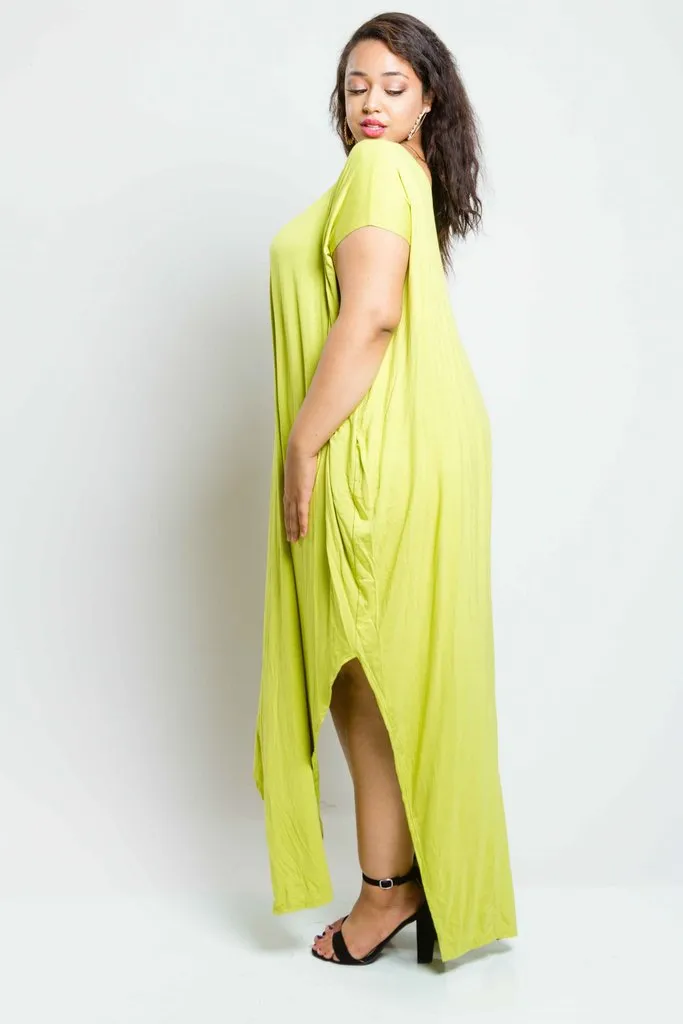 Plus Size T-Shirt Maxi Dress