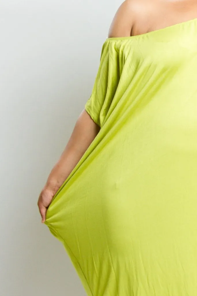 Plus Size T-Shirt Maxi Dress