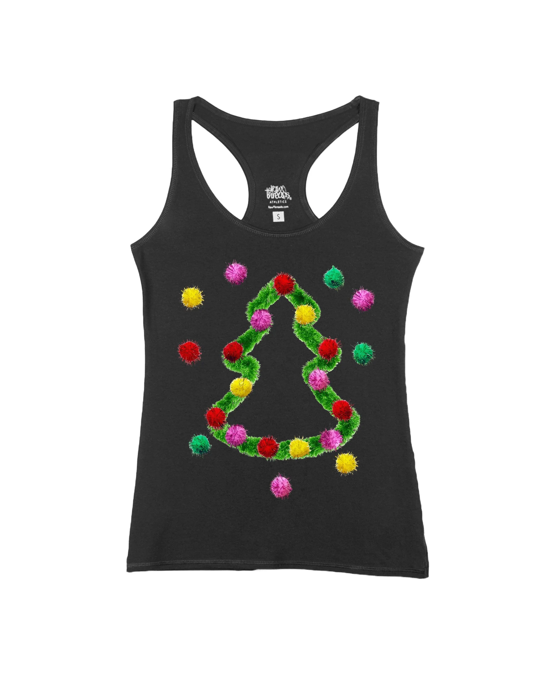 Pom Poms Christmas Sweater