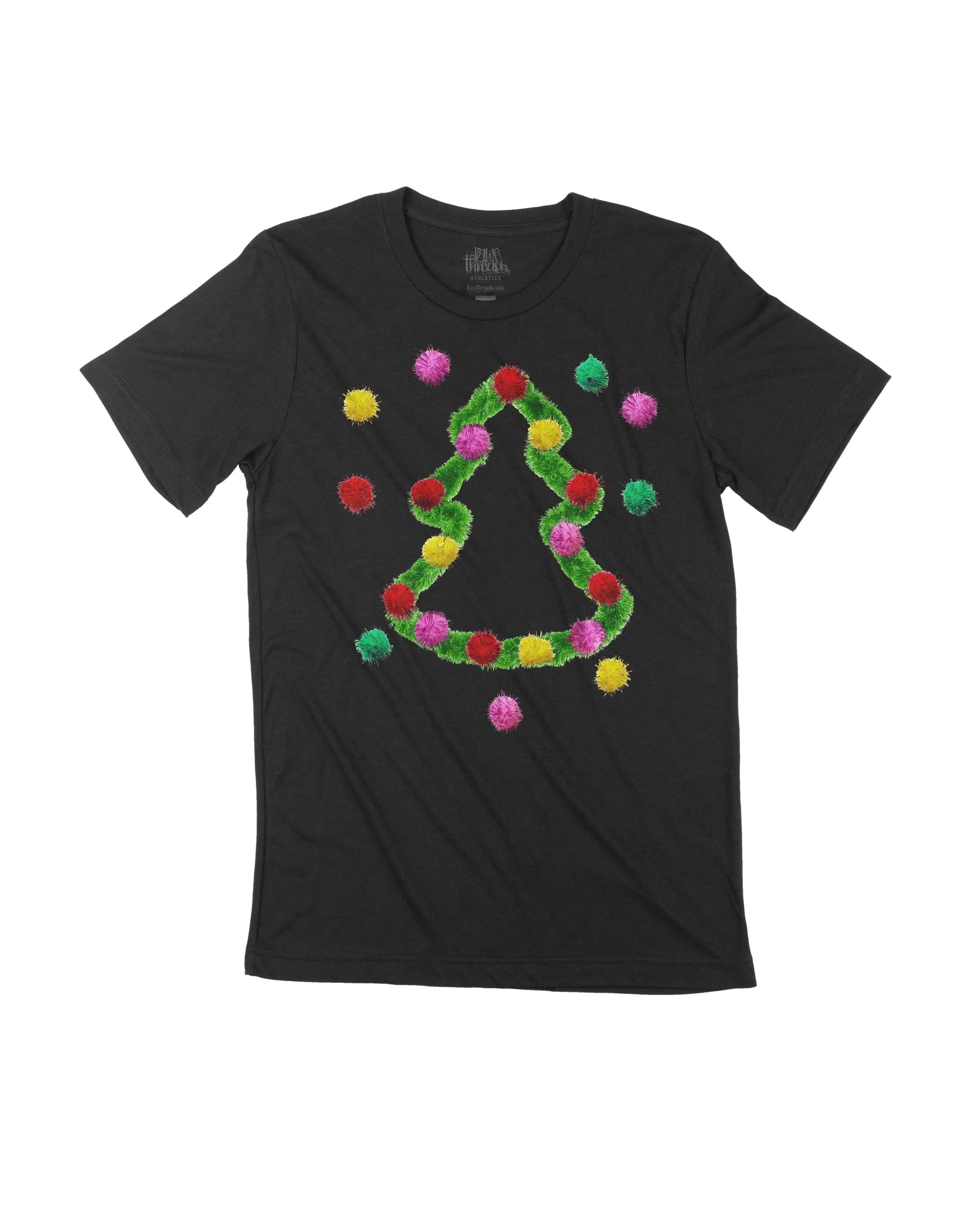 Pom Poms Christmas Sweater