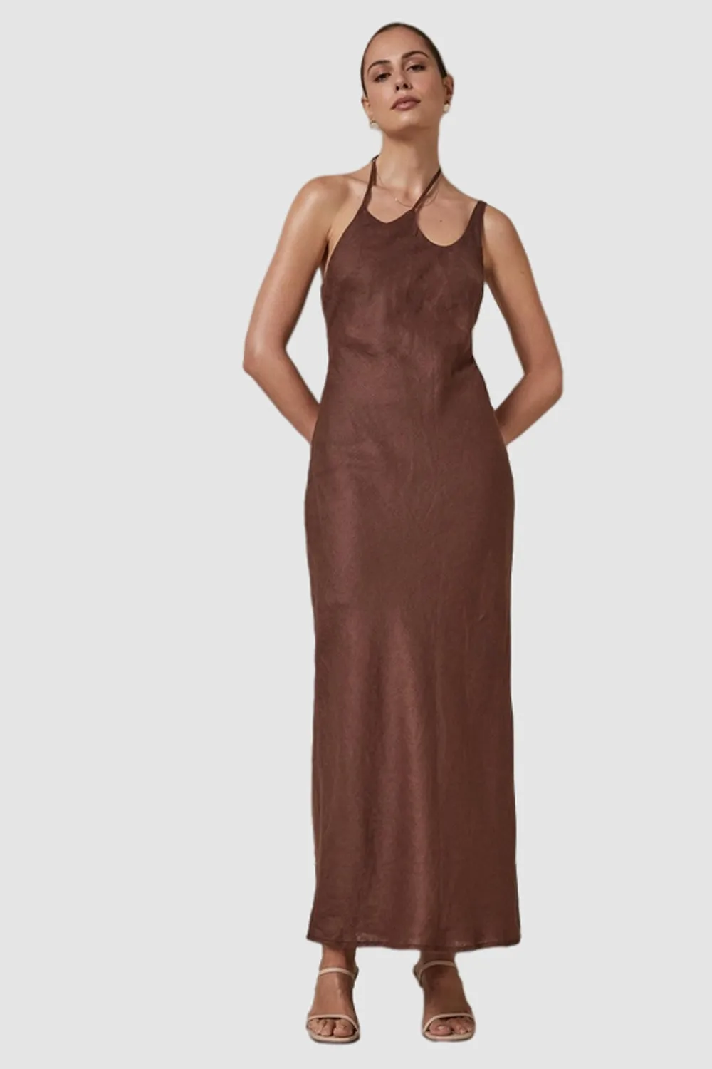Pravda Brown Dress