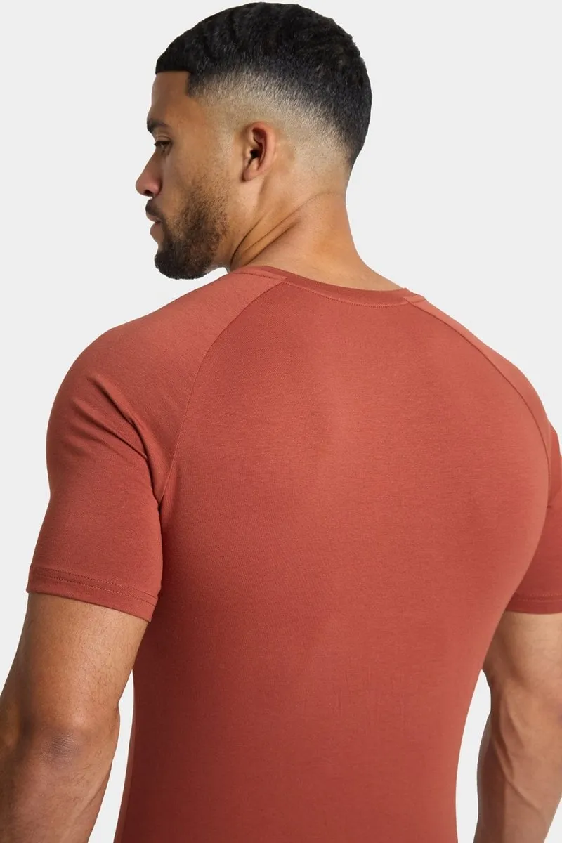 Premium Muscle Fit T-Shirt in Copper