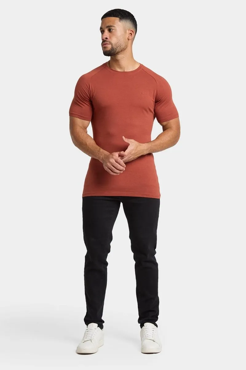 Premium Muscle Fit T-Shirt in Copper