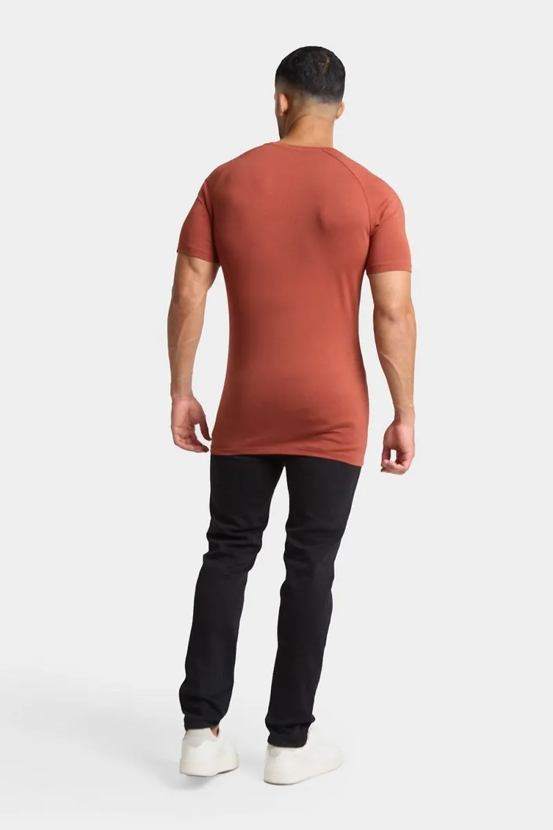 Premium Muscle Fit T-Shirt in Copper