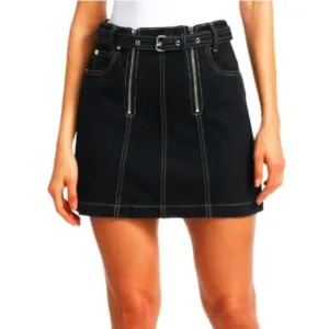Proenza Schouler White Label Denim Mini Skirt Indigo Size 0