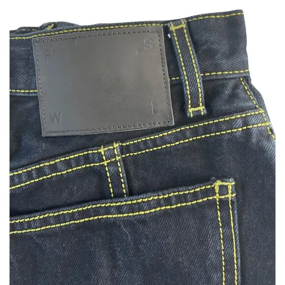 Proenza Schouler White Label Denim Mini Skirt Indigo Size 0