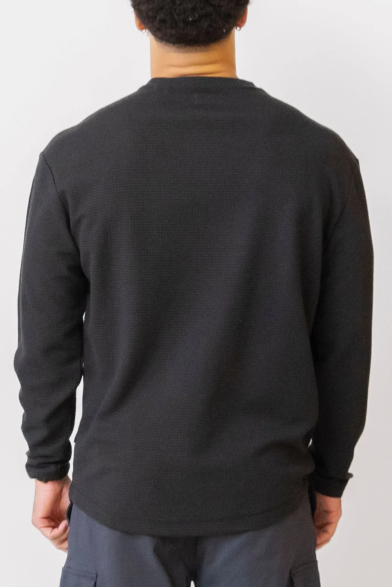 PROJECT RAW Long Sleeve Henley Shirt