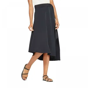 Prologue Women's Mid Rise Wrap Midi Skirt