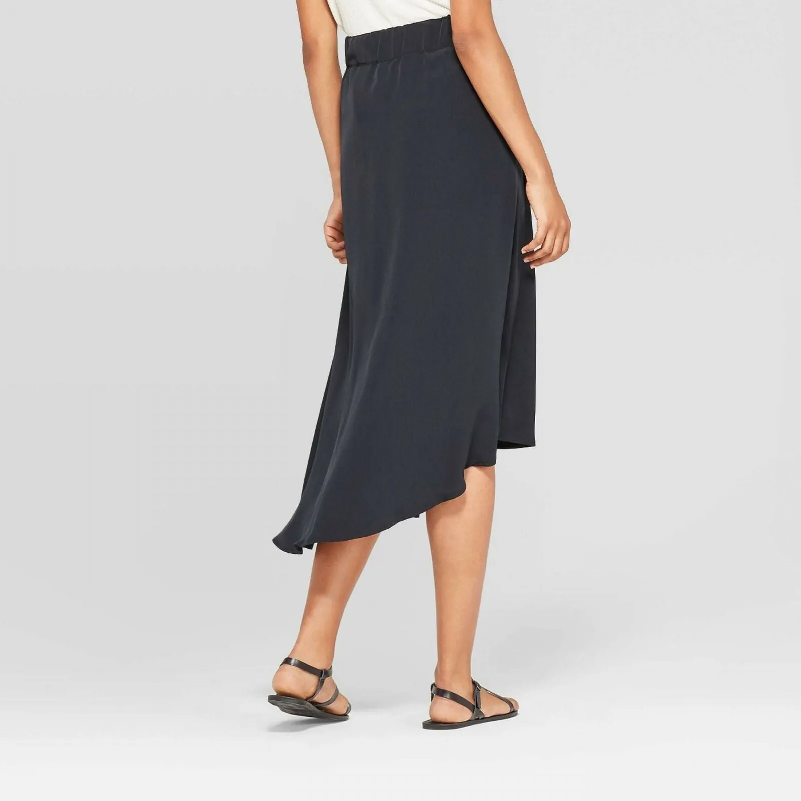 Prologue Women's Mid Rise Wrap Midi Skirt