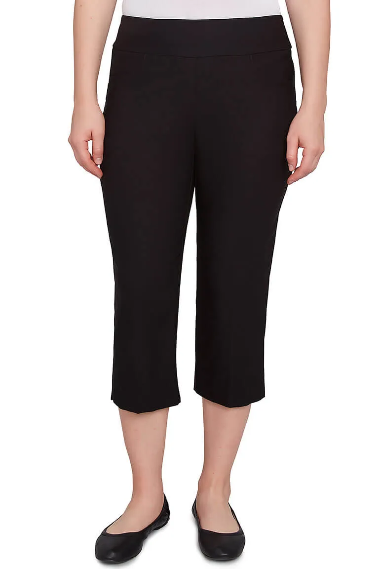 Pull-On Silky Capri Pant