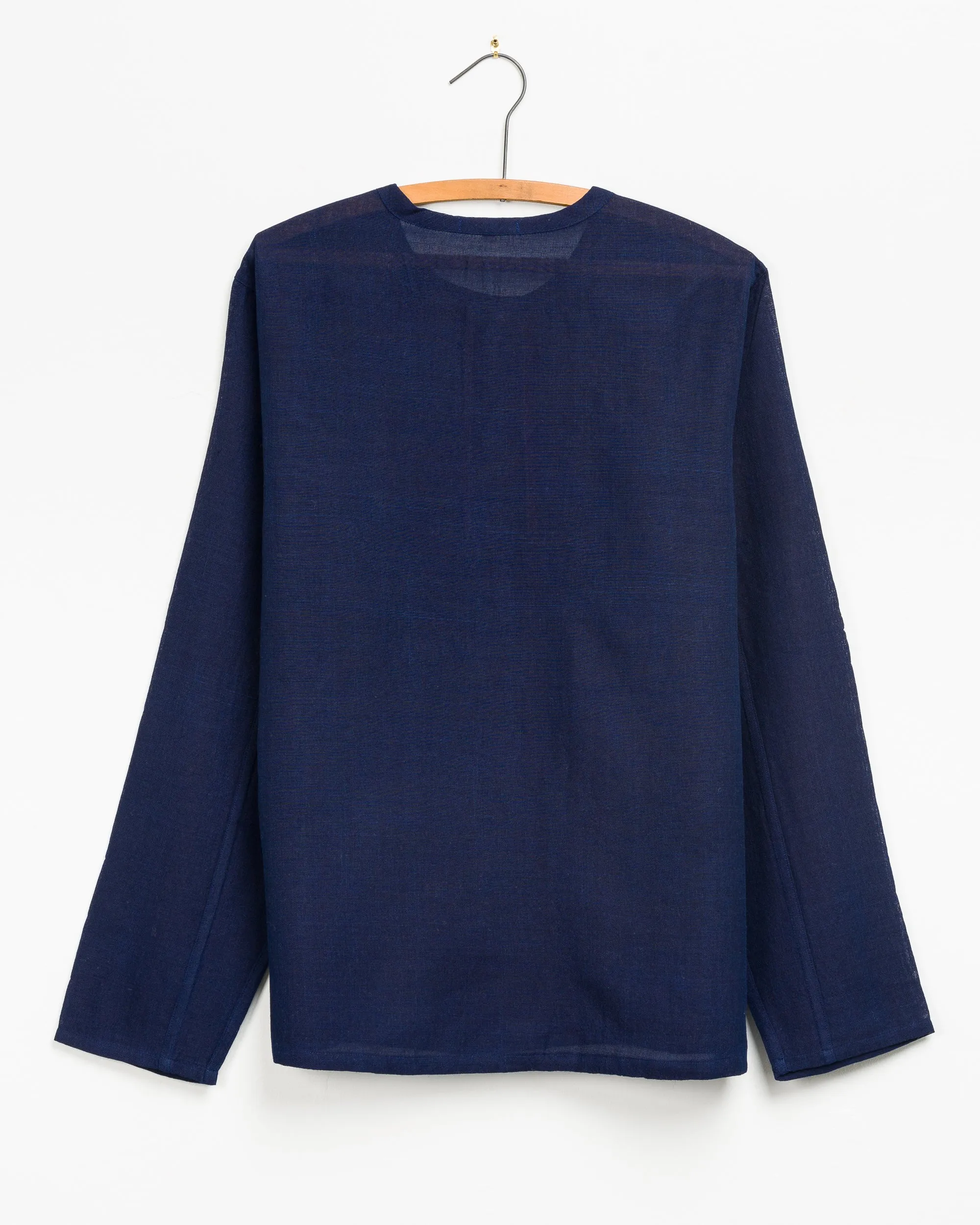 Radha Henley Shirt in Indigo