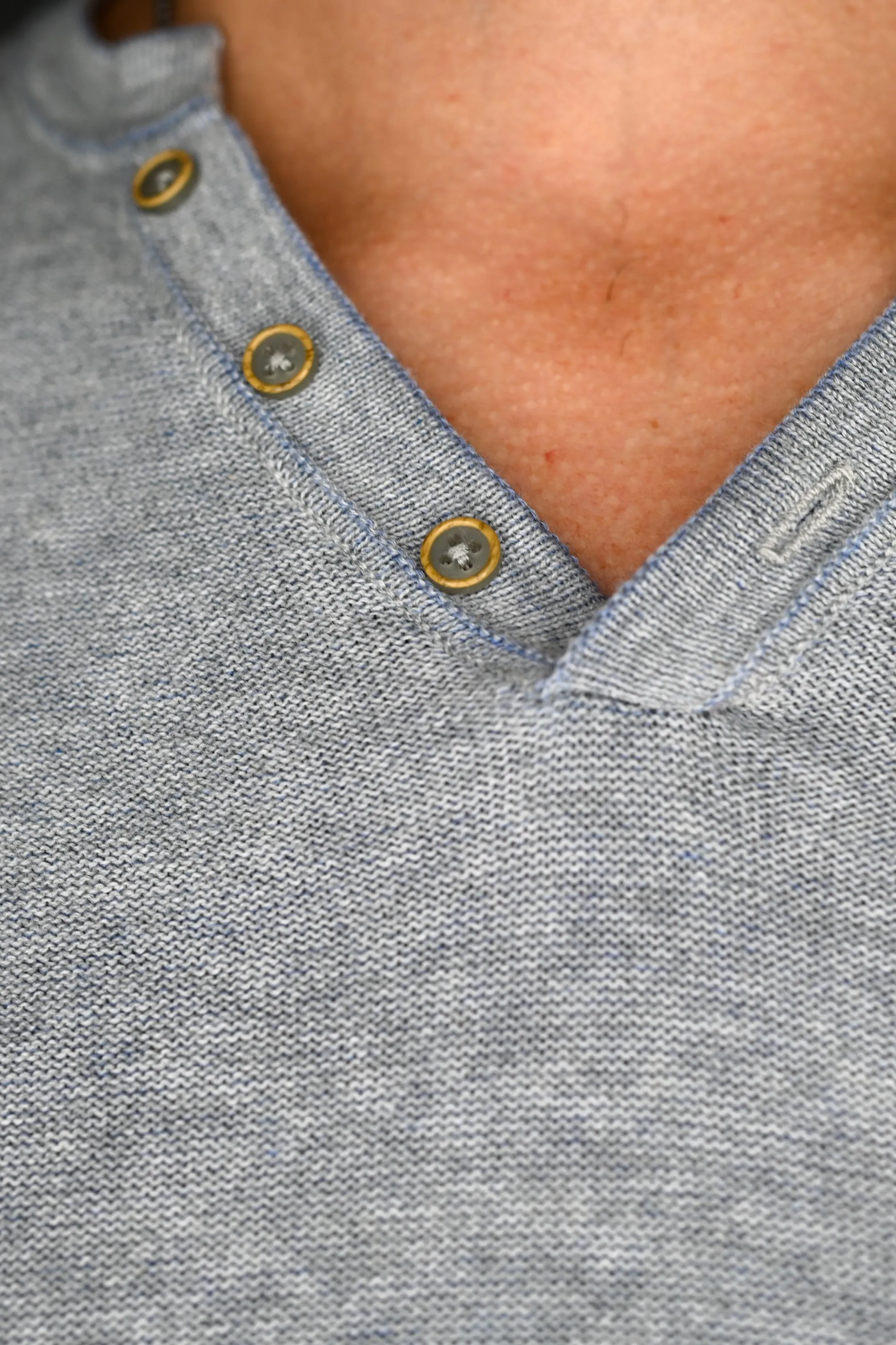 Raffi Vance Reversible Henley Sweater