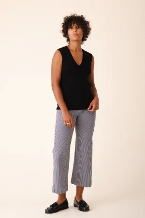Railroad Knack Pant in Oyster Stripe