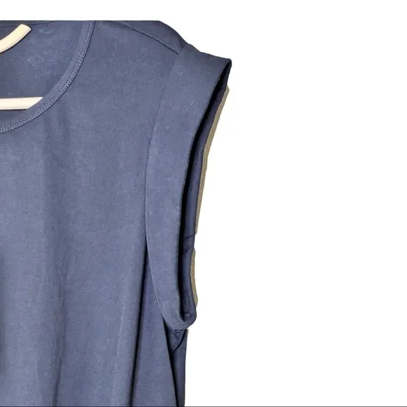 Rebecca Taylor Isabella Faux Wrap Muscle Tee Knit Shirt Dress Size XL NEW