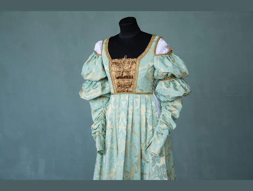 Renaissance Ever after jacquard dress, Pre-order